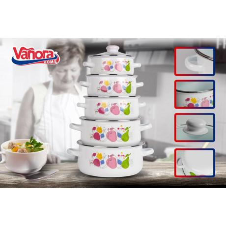 Set Gatit Vanora 10 Piese Emailat, Fabiana