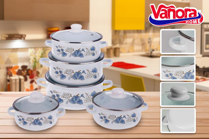 Set Gatit Vanora 10 Piese Emailat, Ajara