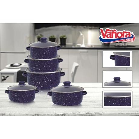 Set Gatit Vanora 10 Piese Emailat, Zora