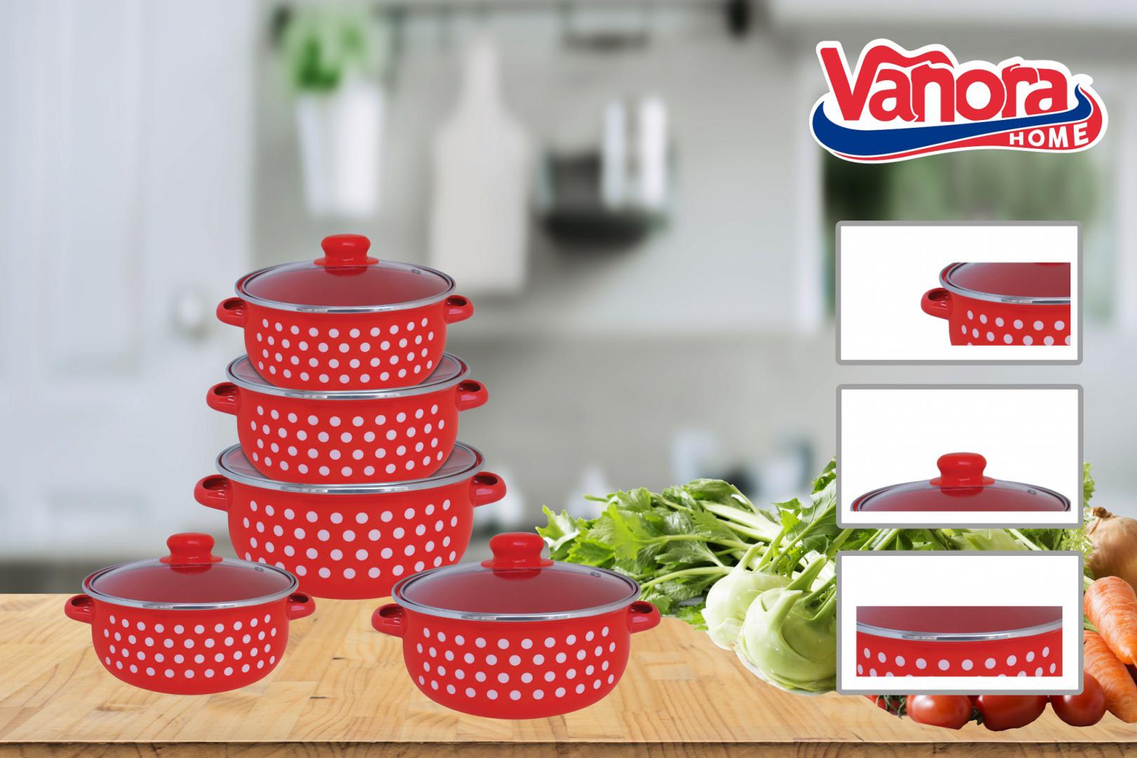 Set Gatit Vanora 10 Piese Emailat, Aria