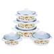 Set Gatit Vanora 10 Piese Emailat, Cereiza