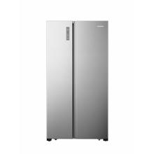 Frigider side by side Heinner HSBS-HS519NFXE++, Full No Frost, Multi Air-Flow,  Compresor Inverter, Clasa energetica: E, Display LED cu control touch, Capacitate totala: 519L, lumina LED, Inox