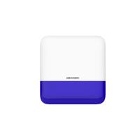 Sirene de exterior wireless AXPRO Hikvision DS-PS1-E-WE(Blue Indicator), frecventa de operare: 868 MHz, comunicare bidirectionala Tri-X wireless protocol, distanta de comunica RF: 1600metri, criptare: AES-128, 2 x tamper, Strobe light BLUE, nivel sonor: 110 dB, 3 tipuri de sonerii de alarma: alarma