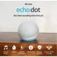 Amazon Boxa Portabila Echo Dot 5 Cu Ceas si Asistent Personal Alexa - Alb
