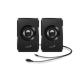 BOXE GENIUS 2.0, RMS: 3W (2 x 1.5W), USB power, black, „SP-U125" „31730042400"
