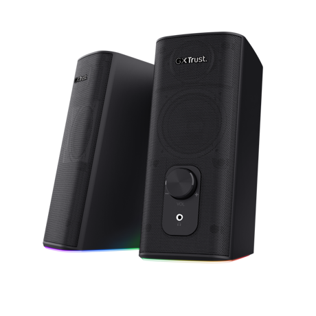 Boxe Trust GXT 612 Cetic, putere maxim iesire 18W, frecventa de raspuns 20 Hz - 20.000 Hz, impendanta 10000 Ohm, negru