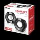 Boxe Stereo Trust Polo Compact 2.0 Speaker, 8W, negru