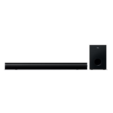 Soundbar TCL S522WE, 2.1, 200W, Bluetooth 5.3, Virtual X, Dolby, DTS, Subwoofer Wireless, Negru