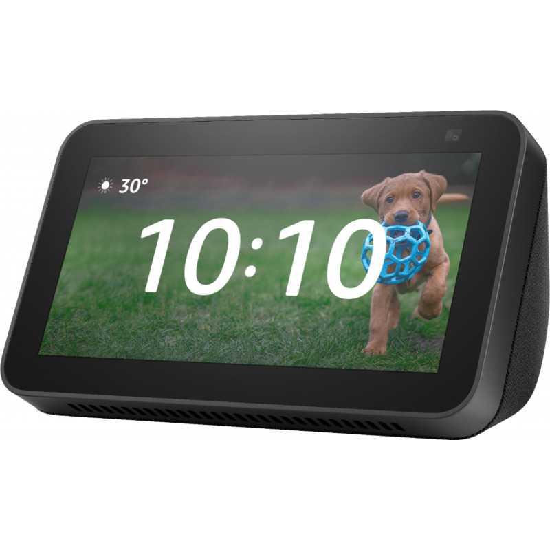 Boxa inteligenta Amazon Echo Show 5 (2nd Gen), 5.5" Touch Screen, Camera 2 MP, Wi-Fi, Bluetooth, negru