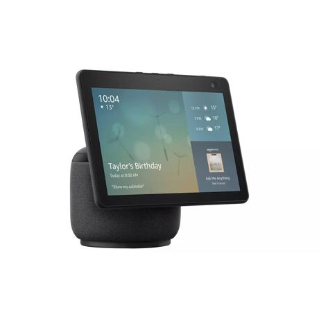Boxa inteligenta Amazon Echo Show 10 (3rd Gen), 10.1" Touchscreen, Camera 13 MP, Bluetooth, Wi-Fi, Negru