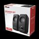 Boxe Stereo Trust Remo 2.0 Speaker Set, 8W, negru