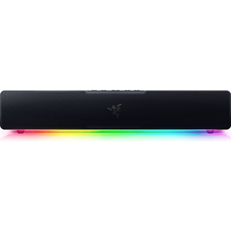 Razer Leviathan V2 X FREQUENCY RESPONSE 85 Hz – 20 kHz  INPUT POWER Type C with Power Delivery  DRIVER SIZE - DIAMETERS (MM) Full range racetrack drivers: 2 x 2.0 x 4.0"/ 2 x 48 x 95 mm Passive Radiator: 2 x 2.0 x 4.1" / 2 x 48 x 105 mm  DRIVER TYPE Full range drivers