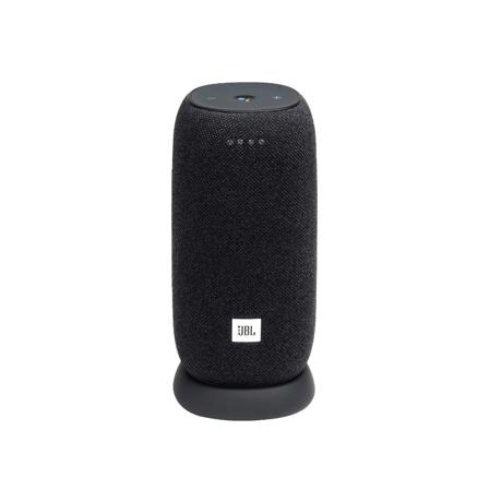 Boxa portabila smart Jbl Link Portable, Sunet 360 grade, Wi-Fi, Bluetooth, Wireless streaming, Asistent Google, Negru