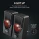 Boxe Stereo Trust GXT 610 Argus, 10W, rosu