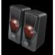 Boxe Stereo Trust GXT 610 Argus, 10W, rosu