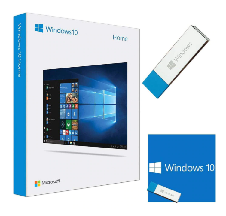 Licenta retail Microsoft Windows 10 Home 32-bit/64-bit Romanian USB P2