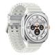 Samsung Watch Ultra 47mm 1.5" (eSIM Cellular) Titanium Silver / White strap