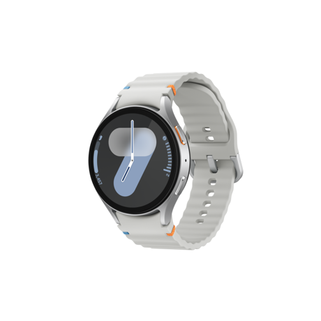 Samsung Watch7 44mm 1.5" L315 (eSIM Cellular) Silver / White strap