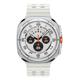 Samsung Watch Ultra 47mm 1.5" (eSIM Cellular) Titanium Silver / White strap