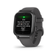 Ceas Smartwatch Garmin Venu SQ2 Slate Bezel Shadow Gray, Silicone Band 20mm, NFC, GPS, 5 ATM Water Proof