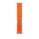 Apple Watch Ultra Cellular, 49mm Titanium Case with Orange Alpine Loop - Large