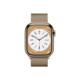 Apple Watch S8 Cellular 45mm Gold Stainless Steel Case with Gold Milanese Loop