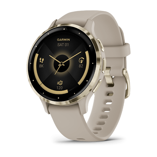 Ceas Garmin Venu 3S Soft Gold/French Gray