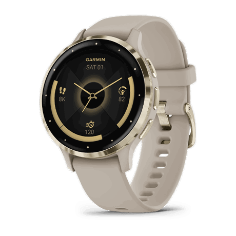 Ceas Garmin Venu 3S Soft Gold/French Gray