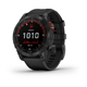 Ceas  Garmin fenix 7 Solar, functii ceas, sincronizare ora GPS, ceas destaptator, temporizator, cronometru, monitorizarea sanatatii, puls masurat la incheietura mainii, saturatie de oxigen in sange, contorizare somn, senzori GPS, GLONASS, GALILEO, altimetru, giroscop, 47mm,  Slate Gray w/Black Band
