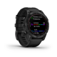 Ceas  Garmin fenix 7 Solar, functii ceas, sincronizare ora GPS, ceas destaptator, temporizator, cronometru, monitorizarea sanatatii, puls masurat la incheietura mainii, saturatie de oxigen in sange, contorizare somn, senzori GPS, GLONASS, GALILEO, altimetru, giroscop, 47mm,  Slate Gray w/Black Band
