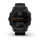 Ceas  Garmin fenix 7 Solar, functii ceas, sincronizare ora GPS, ceas destaptator, temporizator, cronometru, monitorizarea sanatatii, puls masurat la incheietura mainii, saturatie de oxigen in sange, contorizare somn, senzori GPS, GLONASS, GALILEO, altimetru, giroscop, 47mm,  Slate Gray w/Black Band