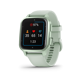 Ceas Smartwatch Garmin Venu SQ2 Metallic Mint Bezel with Cool Mint Case, Silicone Band 20mm, NFC, GPS, 5 ATM Water Proof