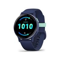 Ceas smartwatch Garmin vívoactive 5 Blue/Blue Metal