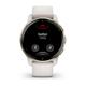 Garmin SmartWatch Venu 2 Plus Stainless Steel Bezel, Ivory + Cream Gold