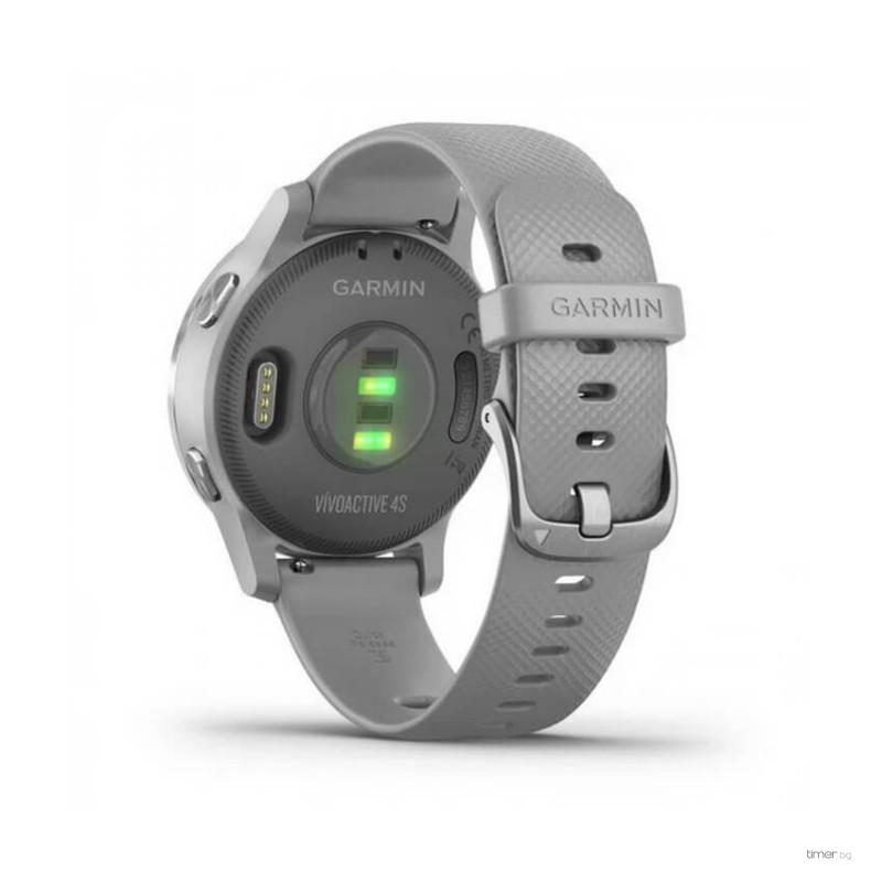  Smartwatch Garmin Vivoactive 4S, Powder Gray/Silver SEU