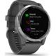 Smartwatch Garmin Vivoactive 4, Shadow Gray/Silver SEU