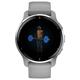Garmin SmartWatch Venu 2 Plus Silver Stainless Steel Bezel, Grey