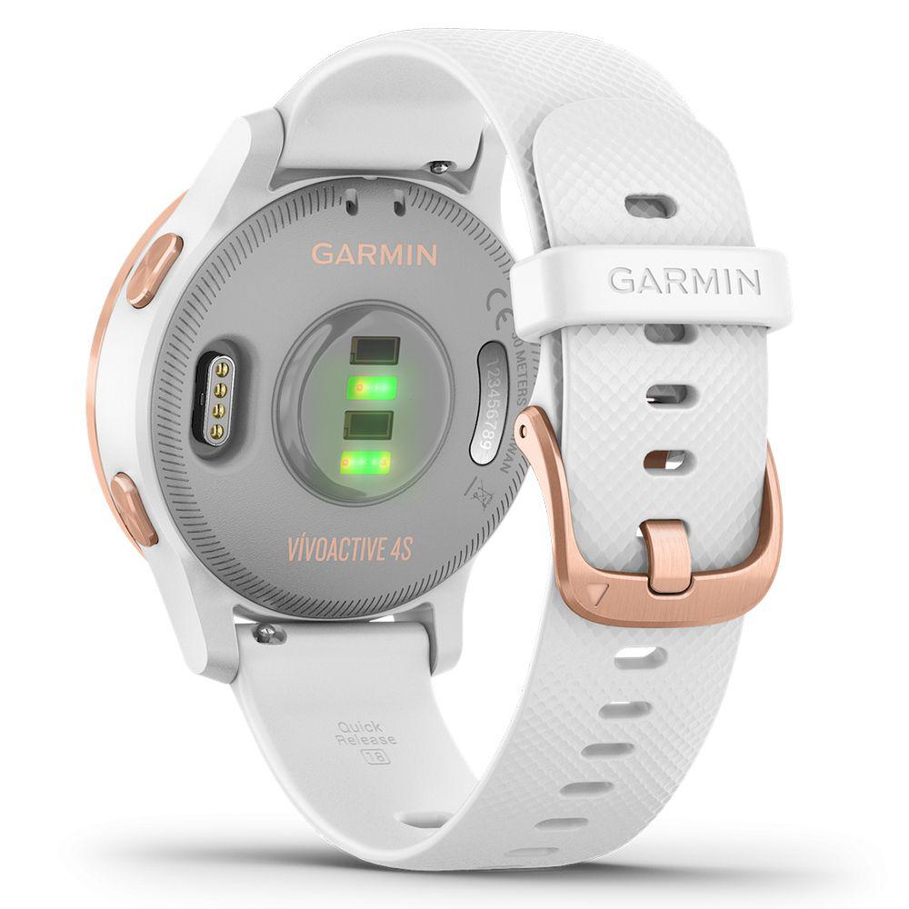 Smartwatch Garmin Vivoactive 4S, White/Rose Gold SEU