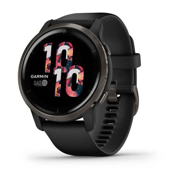 Smartwatch Garmin Venu 2, GPS, Black Slate