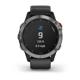 Smartwatch Garmin Fenix 6S Solar, GPS, Silver/Black Band