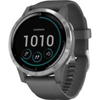 Smartwatch Garmin Vivoactive 4, Shadow Gray/Silver SEU