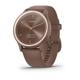 Ceas Garmin SmartWatch Vívomove Sport, Cocoa and Peach Gold