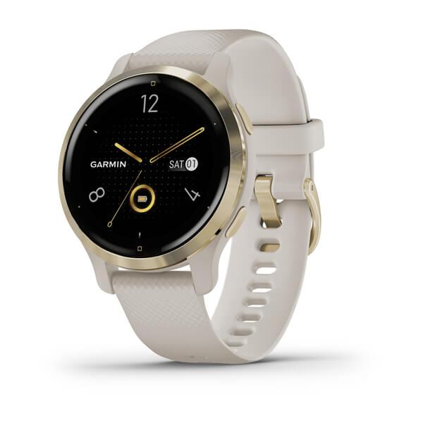 Smartwatch Garmin Venu 2S, GPS Wi-Fi, Tundra + Champagne