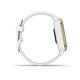 Smartwatch Garmin Venu Sq, NFC, White/Light Gold