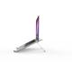 Suport laptop Serioux, SRXNCPU2, aluminiu, compatibil până la 15.6 ", argintiu, 4 unghiuri ajustabile