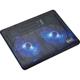 Cooling pad Serioux, SRXNCP007, Compatibilitate maxima 15.6", Iluminare LED: Albastru