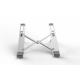 Suport laptop Serioux, SRXNCPU6L, aluminiu, compatibil pana la 15.6 ", argintiu, 5 unghiuri ajustabile