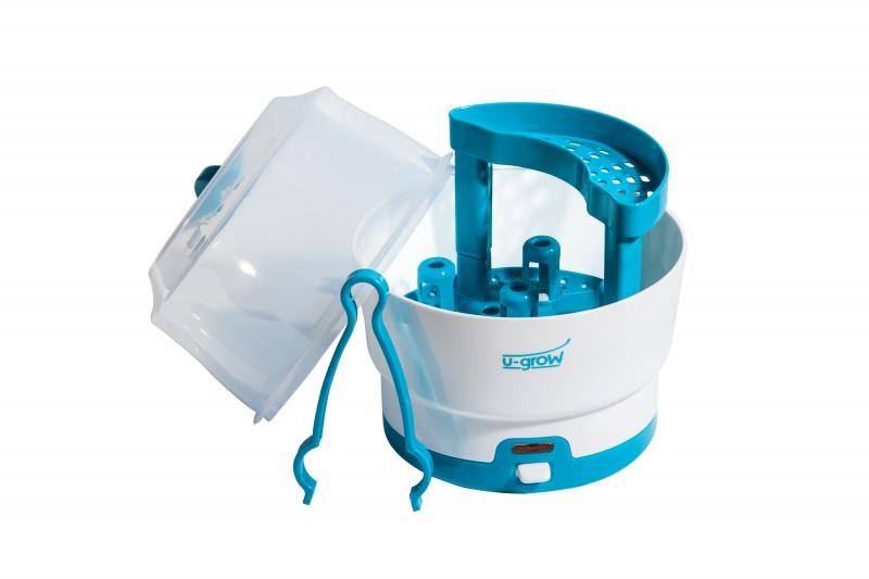Sterilizator Electric  U-Grow, 6 Biberoane, 8 minute, 500W, U317-BST
