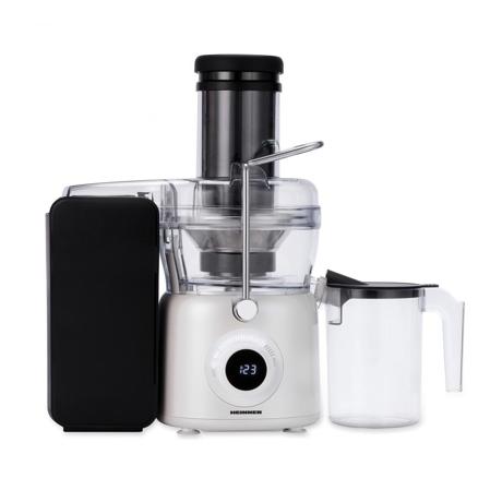 Storcator de fructe Heinner HSF-K1000DCWP HSF-K1000DCWP, 1000W, motor DC, viteza variabila, recipient pulpa 1L, filtru inox, tub larg alimentare 84mm, alb perlat