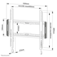 ﻿Suport TV de perete, Neomounts by Newstar WL30-550BL14, Fix, 32"- 65"